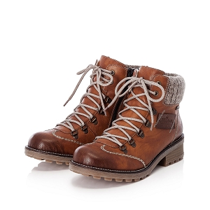 Rieker bottines et boots z0444 24 marronB604201_5