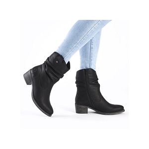 Rieker bottines et boots 73170 00 noirB867401_5