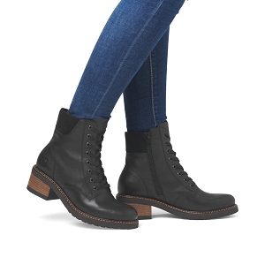 Remonte bottines et boots d1a70 00 noirB903401_5