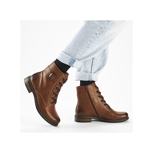 Rieker bottines et boots 71202 24 marronB910201_5