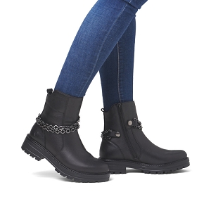 Remonte bottines et boots d2285 00 noirB915401_6