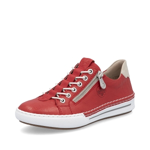  L7250 34:Cuir/Rouge