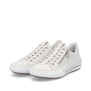  L7250 80:Cuir enduit/Blanc