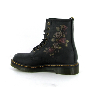 Doc martens bottines et boots 1460 black decayed roses 32070001 multicoloreD120601_3