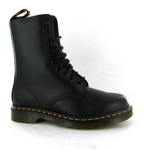 Doc martens bottines et boots 1490 black smooth 11857001 noirD120701_2