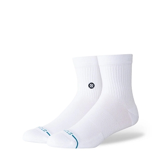 STANCE ICON QUARTER Blanc