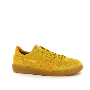 Gola tennis hawk suede 86 jauneE383801_2