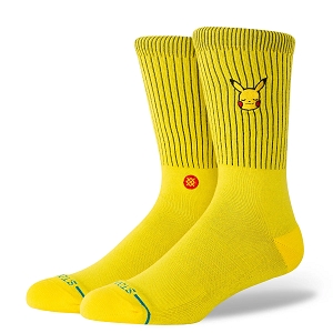 STANCE PIKACHU CREW Jaune