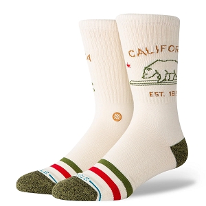 STANCE CALIFORNIA REPUBLIC 2 Blanc