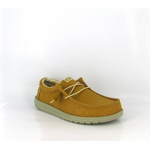 HEY DUDE WALLY STRETCH CANVAS 40700 Ocre