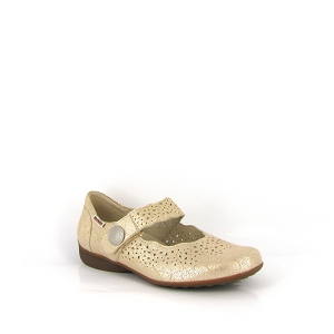  FABIENNE TANGO:Cuir/Beige