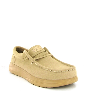 Hey dude lacets wally conf suede 41975 beigeW089001_1