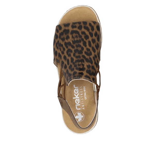 Rieker nu pieds et sandales 62741 90 leopardA275801_3