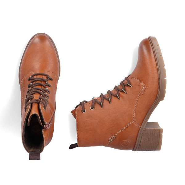 Rieker bottines et boots 77521 22 marronB911101_5