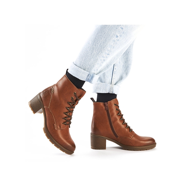 Rieker bottines et boots 77521 22 marronB911101_6