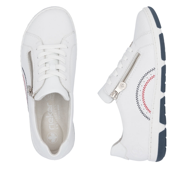 Rieker sneakers 42424 80 blancB921301_5