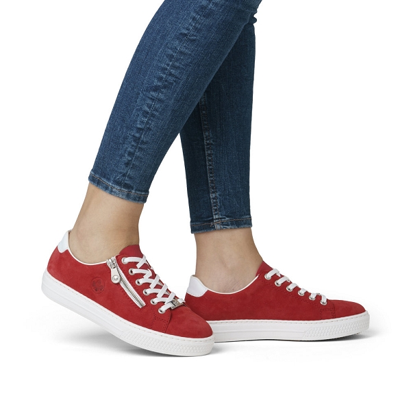 Rieker sneakers l59l1 33 rougeB922501_5