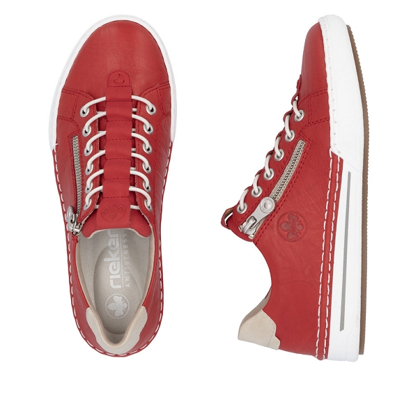 Rieker sneakers l7250 34 rougeB922801_5