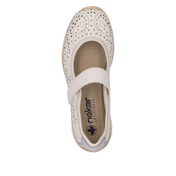 Rieker ballerines n4299 60 beigeB924601_3