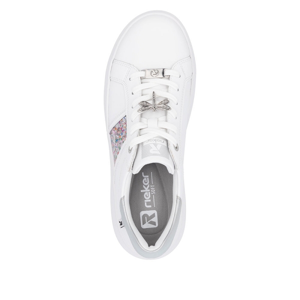 Rieker r sneakers w1202 83 blancB968301_3