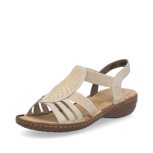 Rieker nu pieds et sandales 608c0 62 beigeZ056801_1