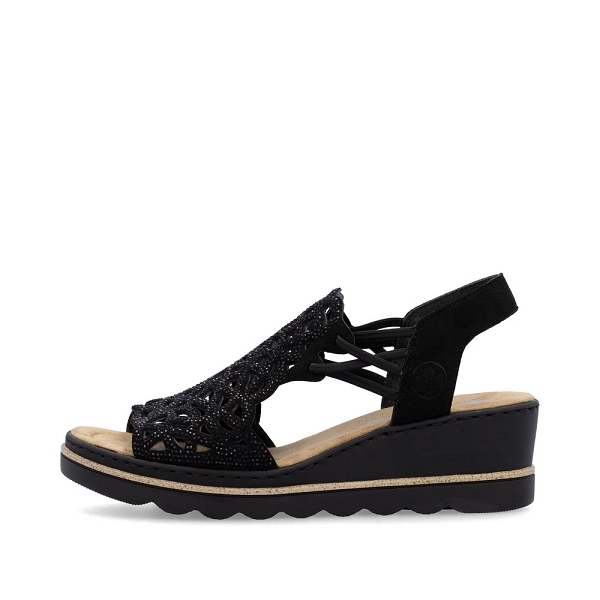 Rieker nu pieds et sandales 67465 00 noirZ059301_2