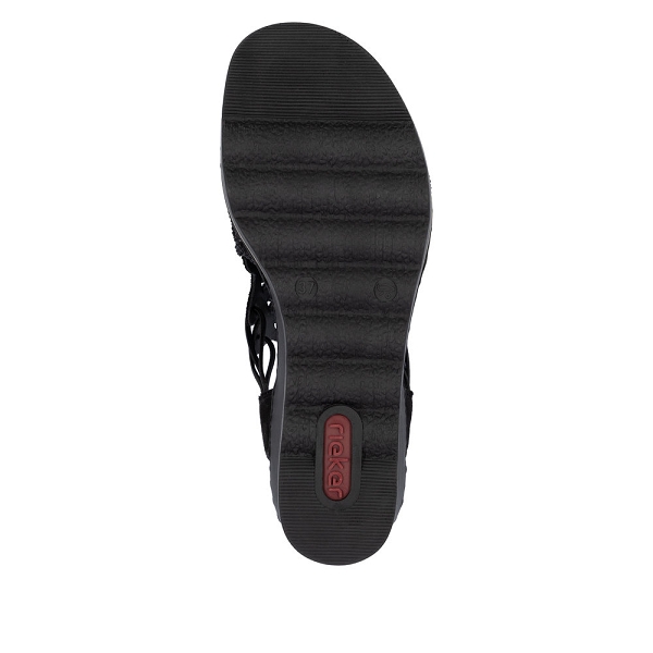 Rieker nu pieds et sandales 67465 00 noirZ059301_4