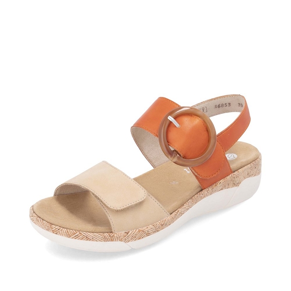 Remonte nu pieds et sandales r6853 39 orangeZ066301_1