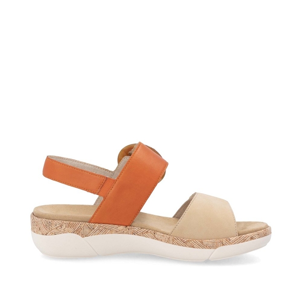 Remonte nu pieds et sandales r6853 39 orangeZ066301_2