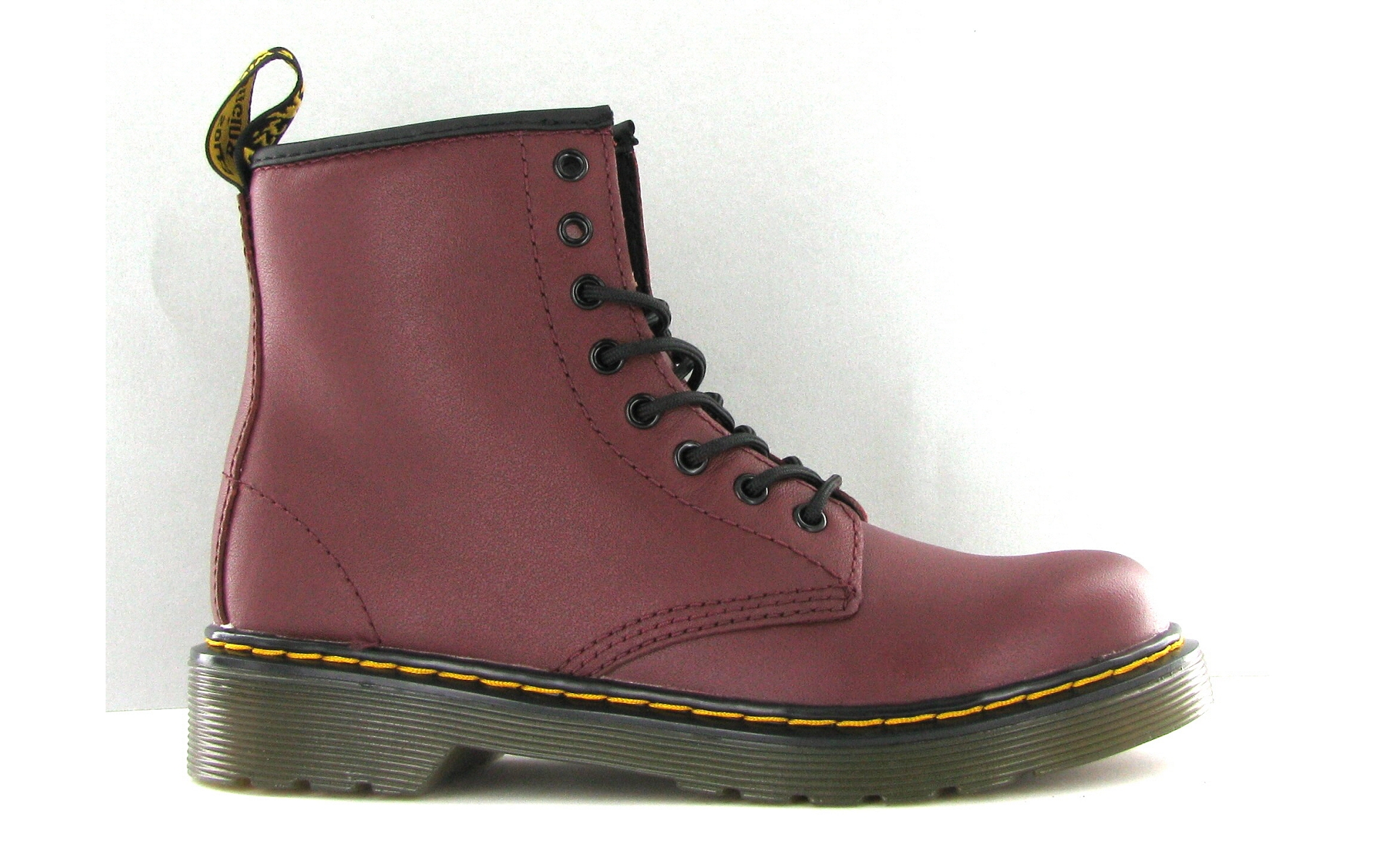 Doc martens 1460 j cherry red 15382601 bordeaux