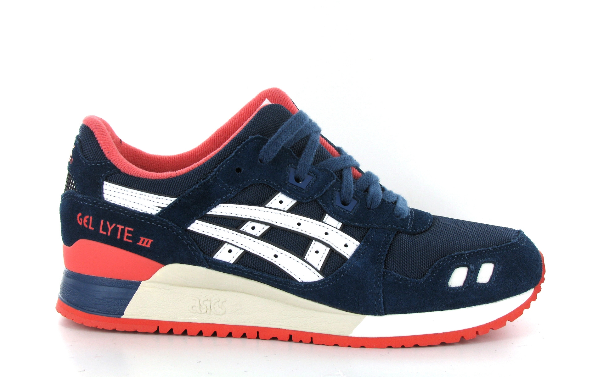 Asics gel lyte 3 marine et blanc online