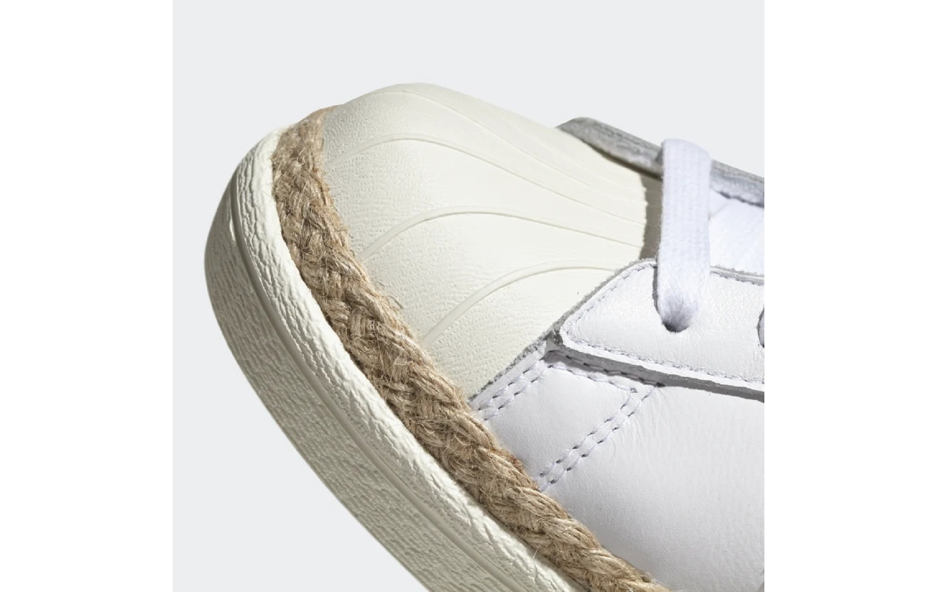 Adidas superstar 80s new bold blanc