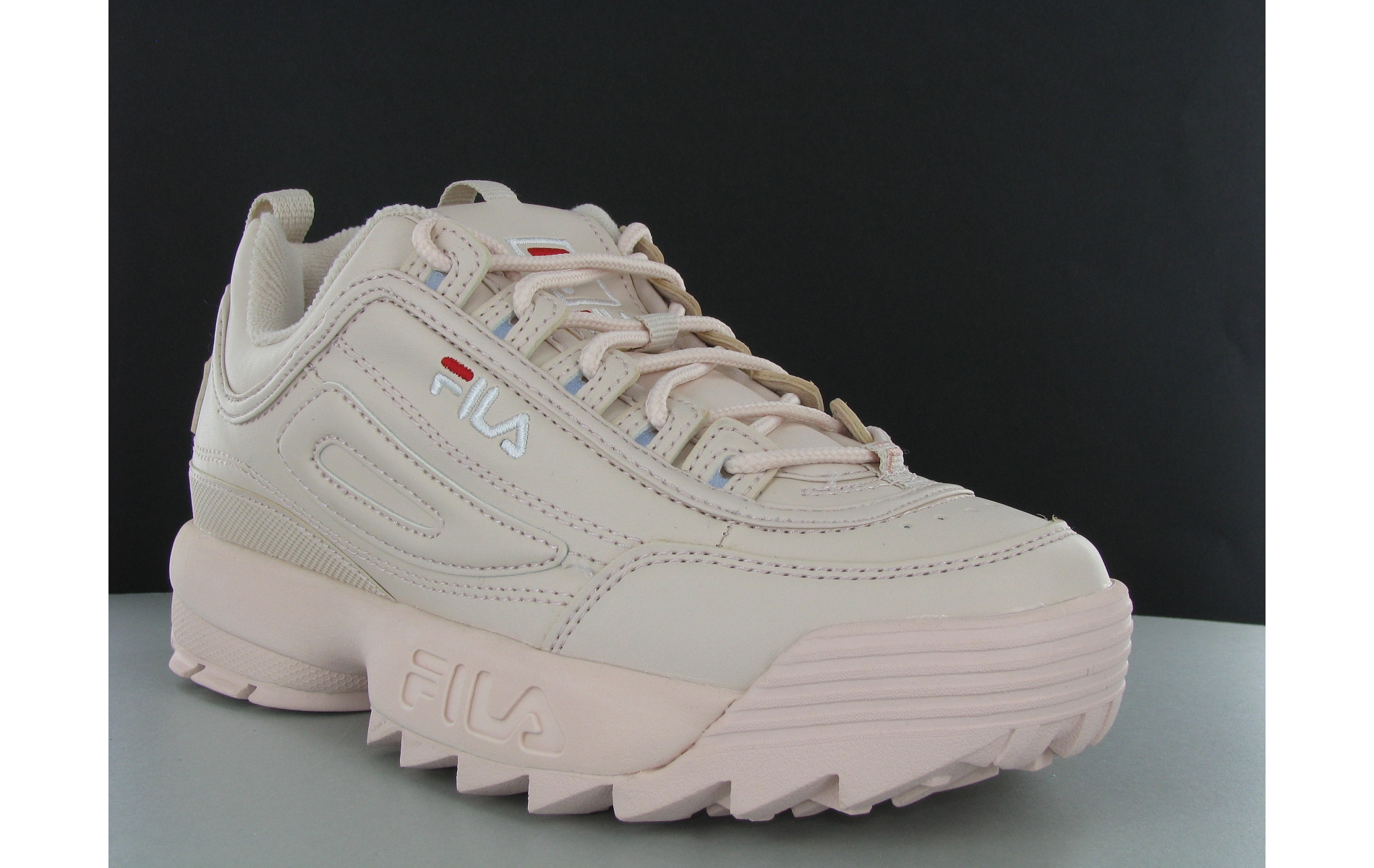 fila disruptor rose velour