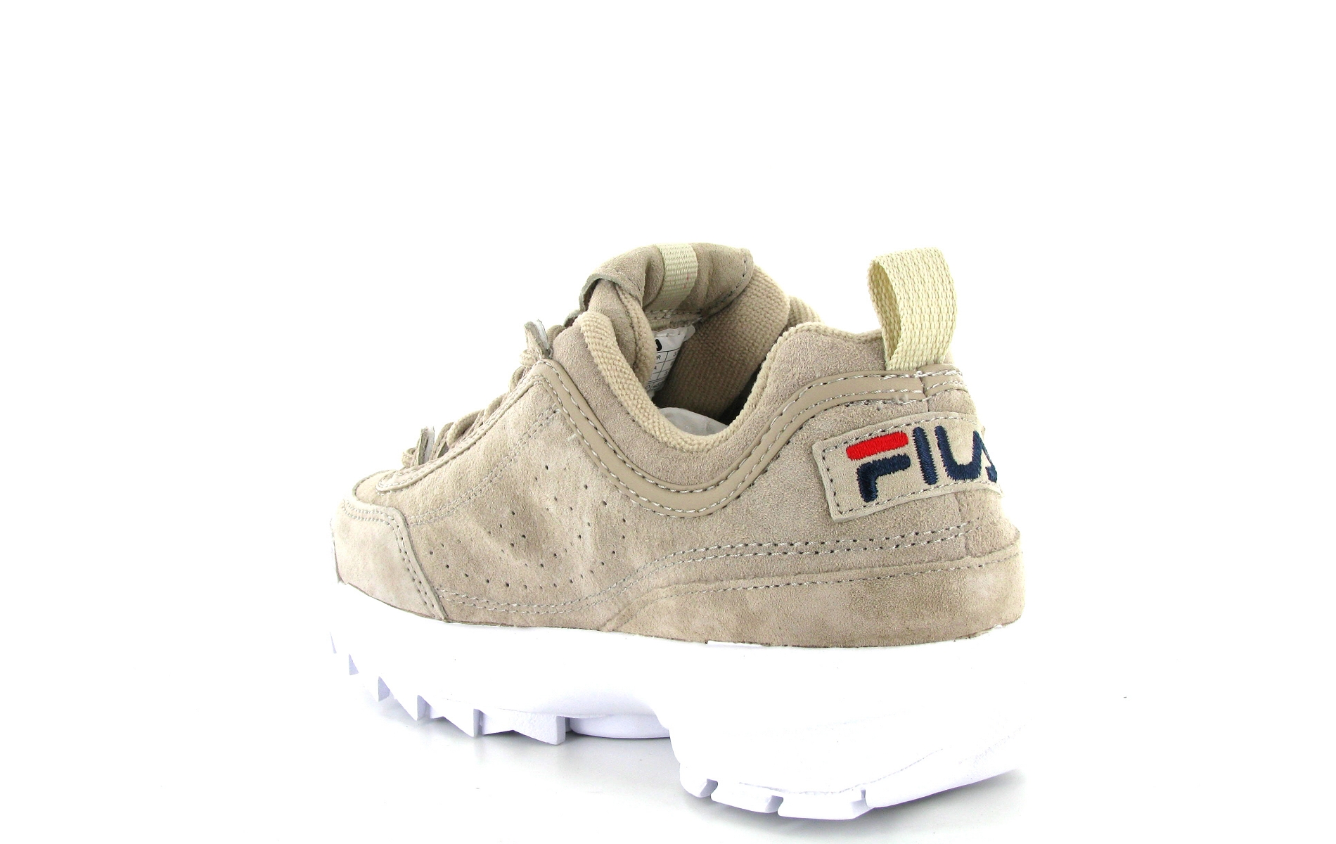 fila disruptor beige suede