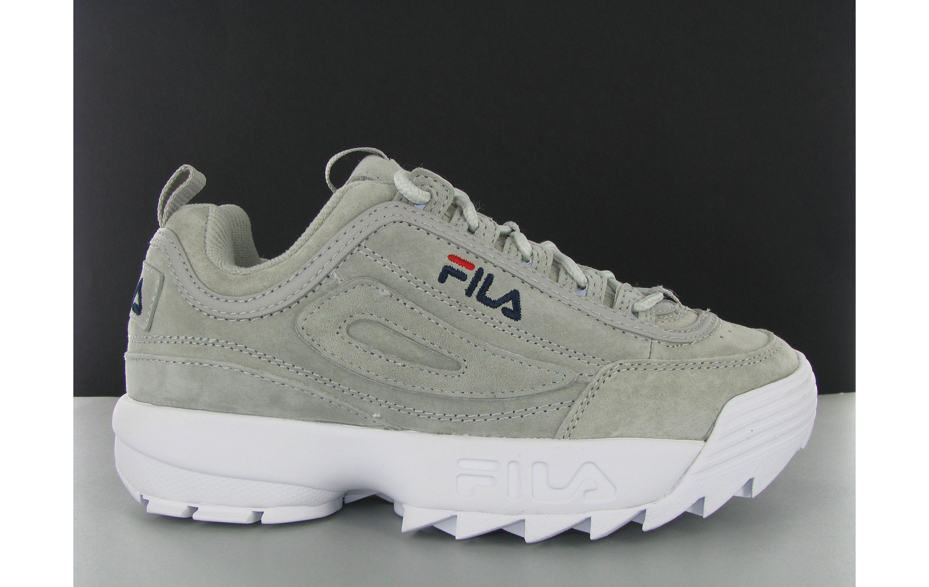 fila disruptor chateau gray