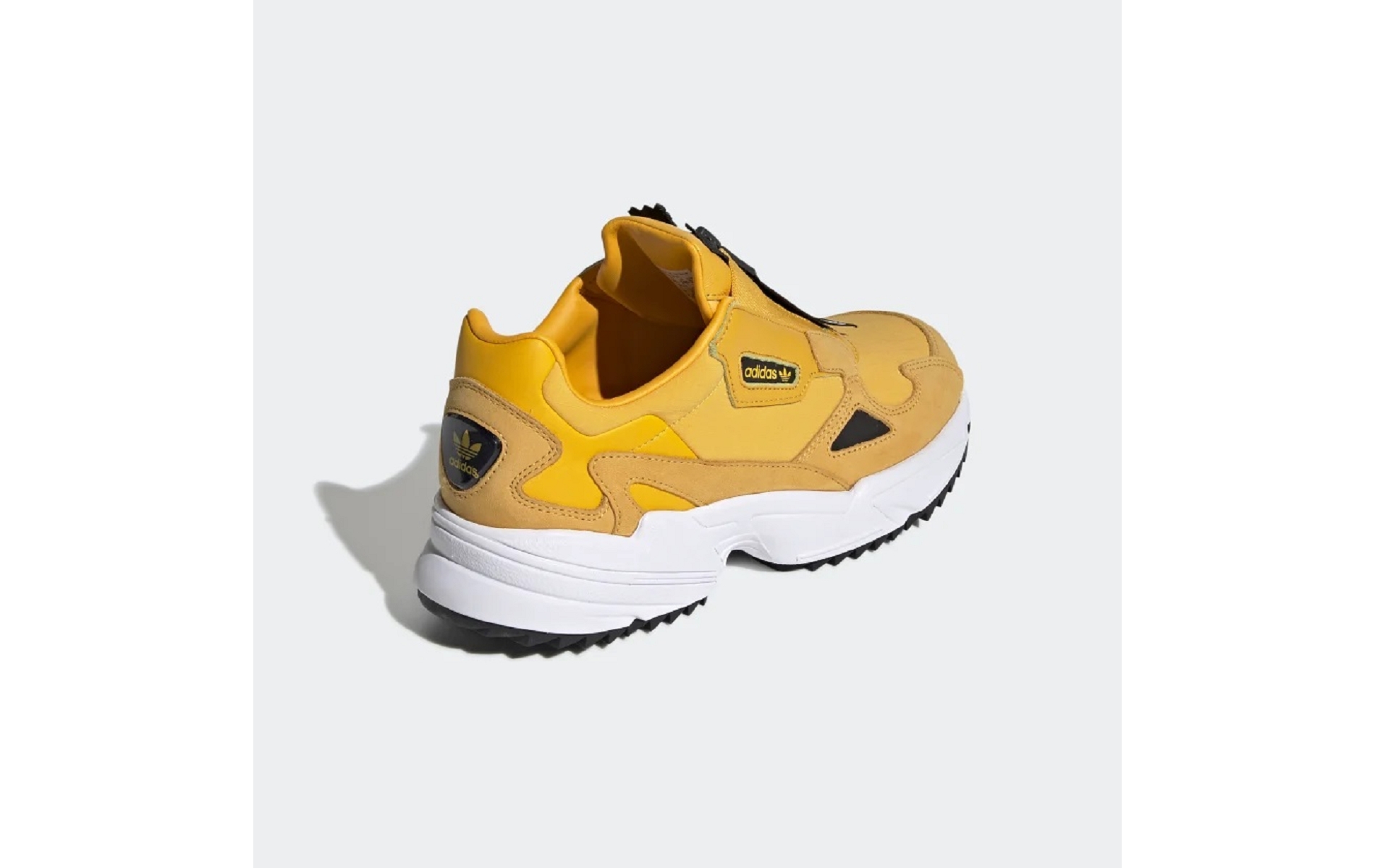 adidas falcon zip w yellow