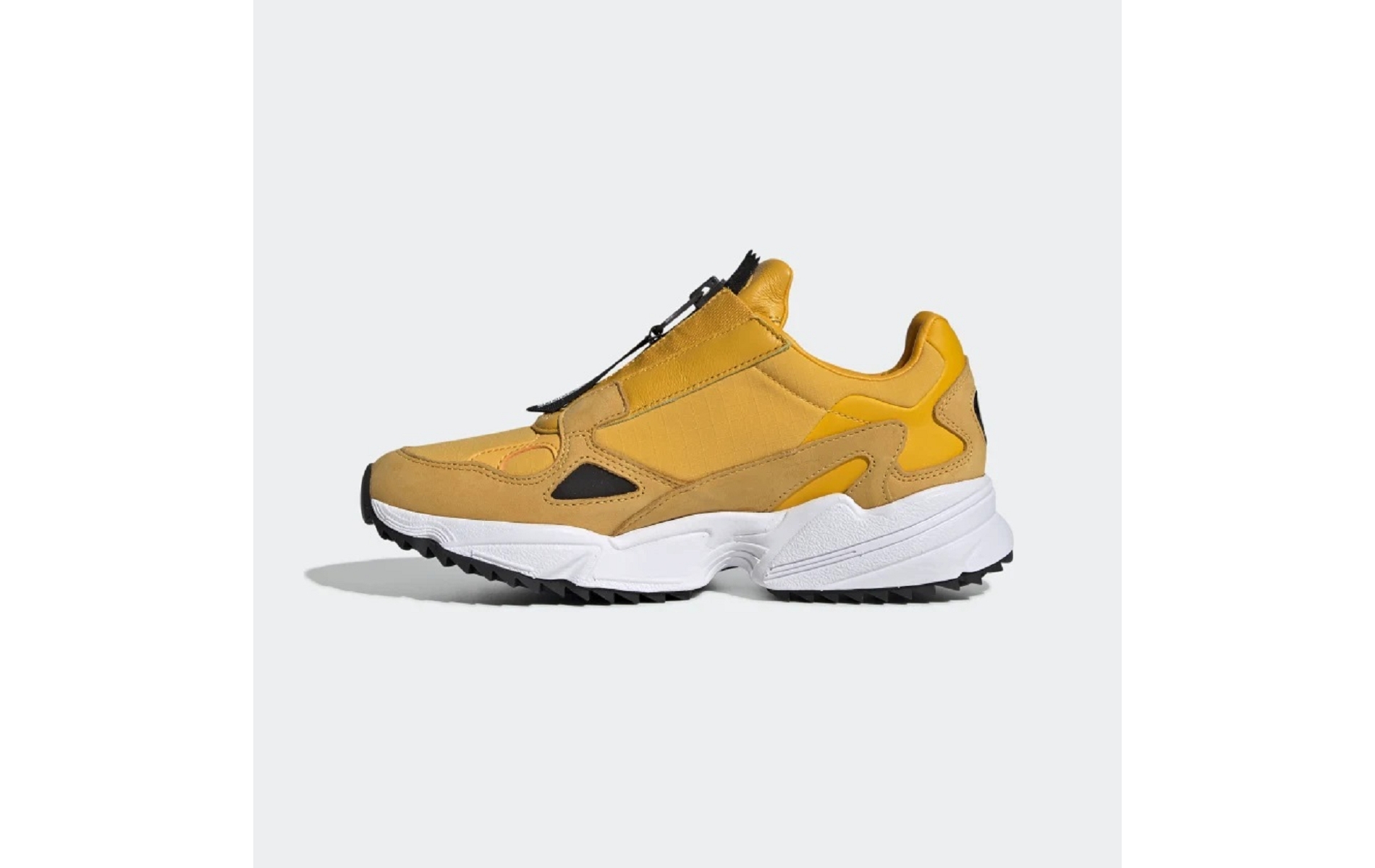 Adidas falcon zip jaune on sale