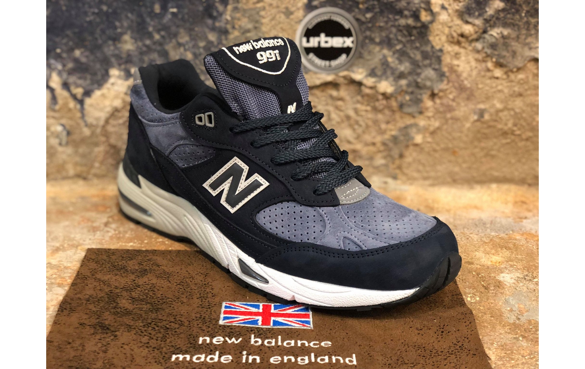 New balance uk usa m991 nvb bleu