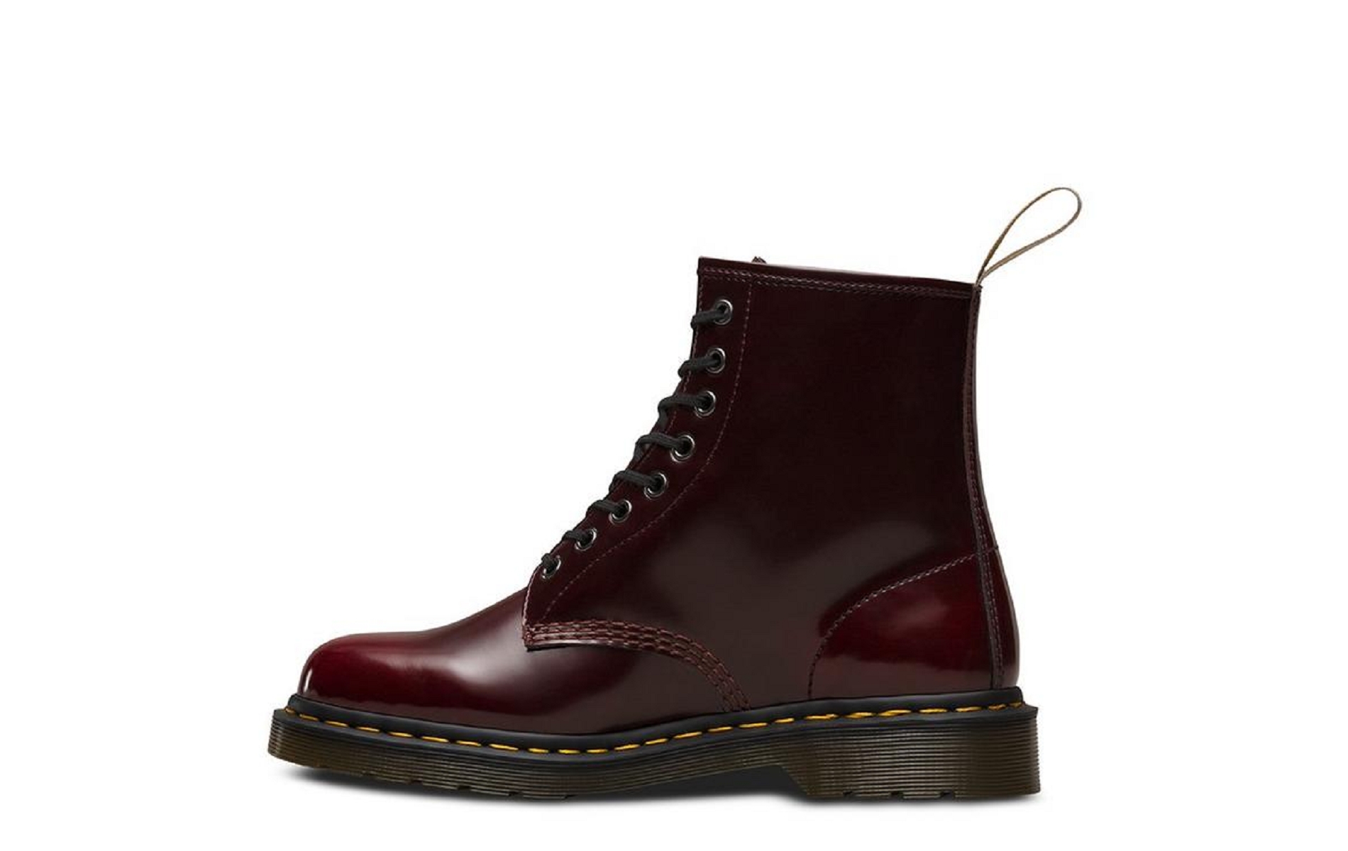 doc martens vegan cherry