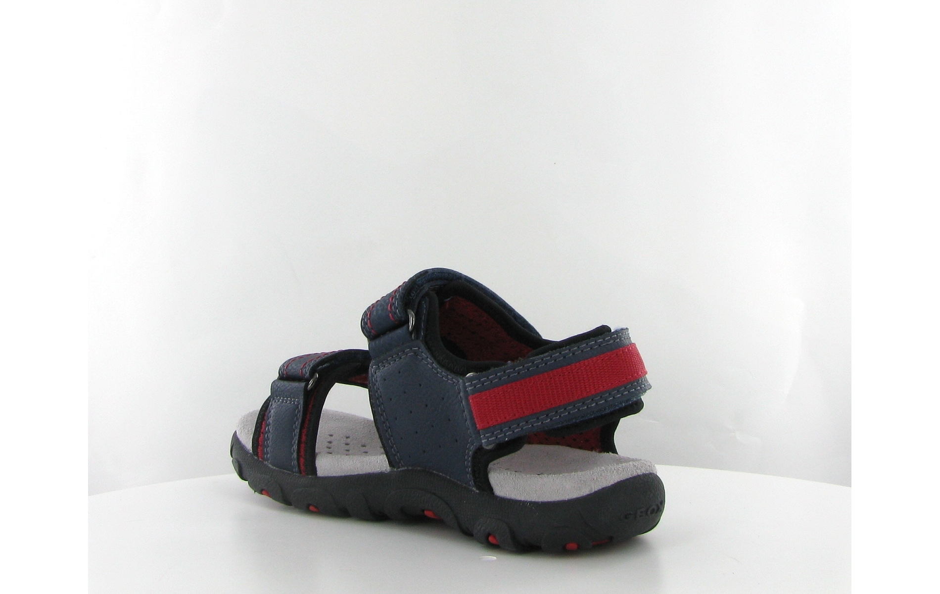 Geox Enfant Jr Sandal Strada J0224a Bleu